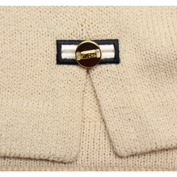 St. John Sheath Sleeveless Dress/Short Sleeve Jacket Knit Neutral Old Money 4P - Picture 9 of 16